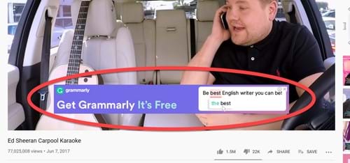 YouTube Yer Paylaşımlı Reklam